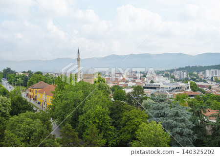 panorama of Skopje, North Macedonia panorama of Skopje, North Macedonia 140325202