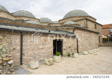 National Gallery building in Skopje, North Macedonia 140325249