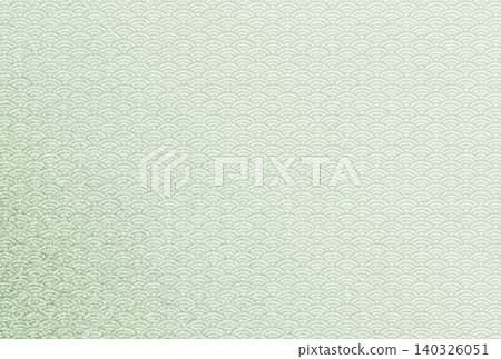 Image 8: A background image featuring a delicate, shimmering light matcha green pattern overlaid with a light green seigaiha (wave) pattern. Image 8: A background image featuring a delicate, shimmering light matcha green pattern overlaid with a light green seigaiha (wave) pattern. 140326051