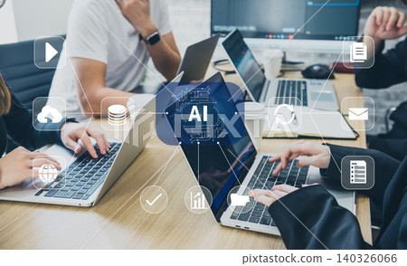 推動企業應用人工智慧及引進數位轉型的團隊會議 推動企業應用人工智慧及引進數位轉型的團隊會議 140326066
