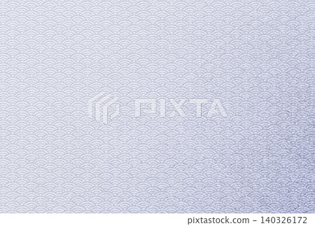 Image 7: A background image featuring a delicate, shimmering pale wisteria-colored pattern overlaid with a light blue seigaiha (wave) pattern. Image 7: A background image featuring a delicate, shimmering pale wisteria-colored pattern overlaid with a light blue seigaiha (wave) pattern. 140326172