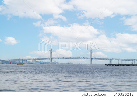 Yokohama Bay Bridge / Honmoku Wharf, Naka Ward, Yokohama City, Kanagawa Prefecture Yokohama Bay Bridge / Honmoku Wharf, Naka Ward, Yokohama City, Kanagawa Prefecture 140326212