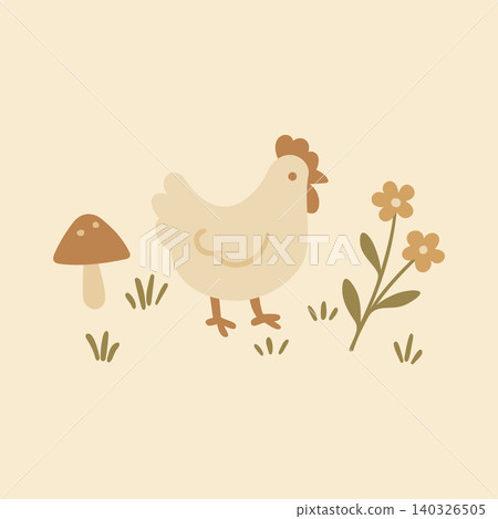 Cottagecore Theme Style Graphic Set Vector TemplateCottagecore Theme Style Chicken Hen Vector Template Cottagecore Theme Style Graphic Set Vector TemplateCottagecore Theme Style Chicken Hen Vector Template 140326505