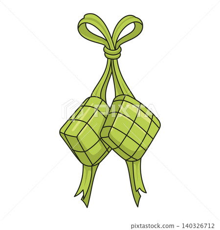 Food Ketupat Eid Mubarak Illustration Vector Template Food Ketupat Eid Mubarak Illustration Vector Template 140326712
