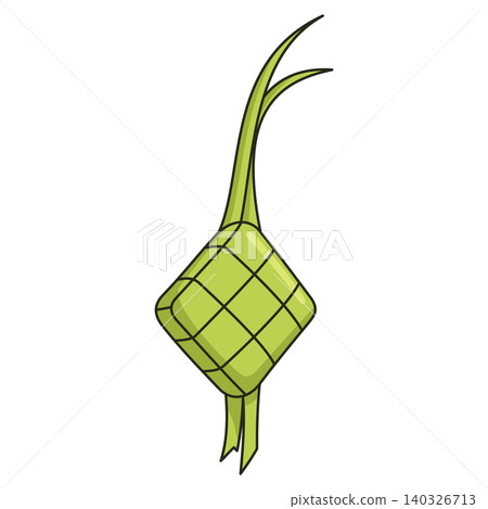 Traditional Food Ketupat Eid Mubarak Illustration Vector Template Traditional Food Ketupat Eid Mubarak Illustration Vector Template 140326713