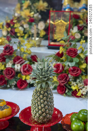 THAILAND PHUKET OLD TOWN SAM SAE JOO HUD SHRINE 140327285