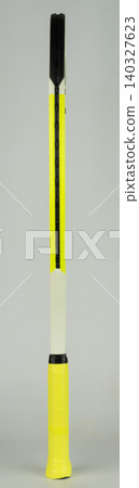 Side view of tennis racket 140327623