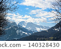 Panoramic view of snow covered mountain range in Ziller Valley, Austria Panoramic view of snow covered mountain range in Ziller Valley, Austria 140328430