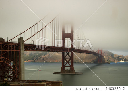 Golden Gate bridge in San Francisco in USA Golden Gate bridge in San Francisco in USA 140328642