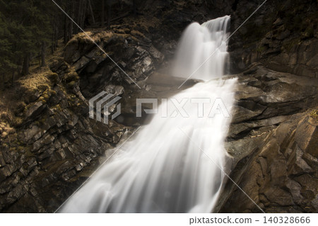 Krimmler waterfall in Austria Krimmler waterfall in Austria 140328666