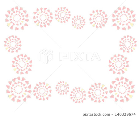 Watermelon fireworks frame 140329674