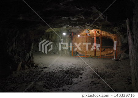 Inside the Matsushiro Zozan underground bunker in Nagano Prefecture 140329716
