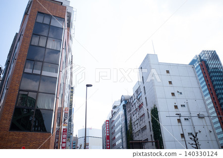 秋葉原街道的視圖 秋葉原街道的視圖 140330124