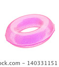 Cute 3D summer icon: swim ring 140331151