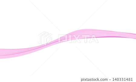 Glossy curved lines and copy space, white background, perfect for PowerPoint presentation cover pages. 140331481