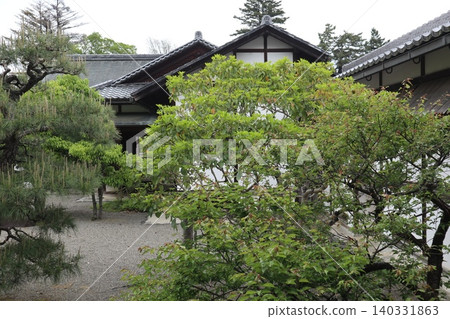 彥根城玄久樂樂園的景色，是琵琶湖八景之一，正在申請世界遺產地位。 140331863