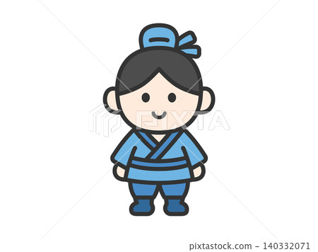 An illustration of the Hikoboshi character icon (line drawing in color). An illustration of the Hikoboshi character icon (line drawing in color). 140332071