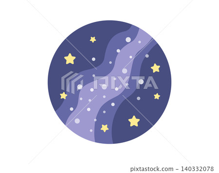 Illustration of the Milky Way icon Illustration of the Milky Way icon 140332078