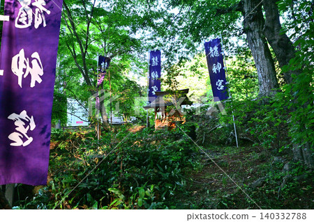 Ryujingu Shrine, Karasawayama Shrine grounds, Sano City, Tochigi Prefecture 140332788