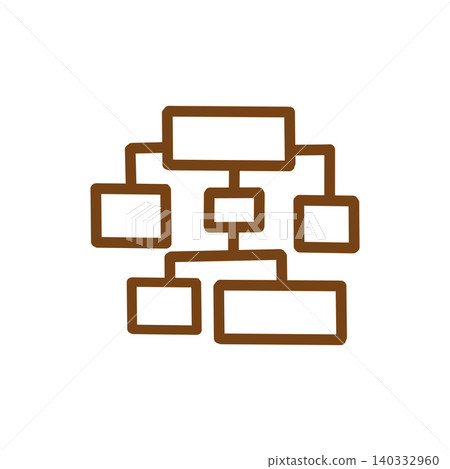 Icons for organizational charts, flowcharts, and conceptual diagrams: useful for information organization and business situations. Icons for organizational charts, flowcharts, and conceptual diagrams: useful for information organization and business situations. 140332960