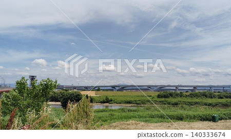 Highway on the other side of the river Highway on the other side of the river 140333674
