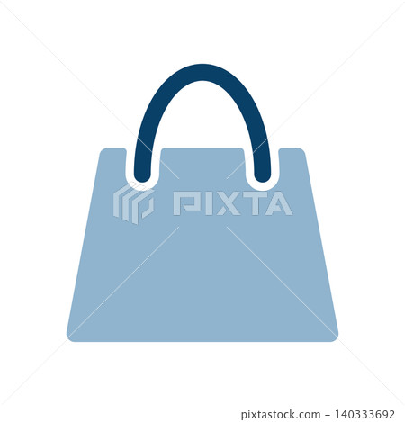 Bag icon representing shopping or store imagery Bag icon representing shopping or store imagery 140333692