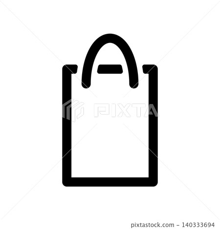 Shopping image paper bag icon Shopping image paper bag icon 140333694
