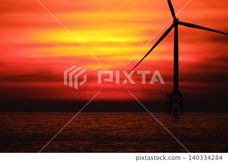 夕陽 140334284