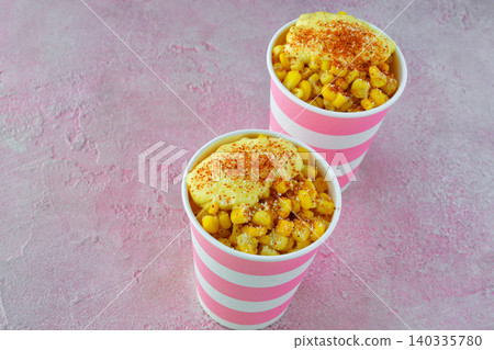 Esquites mexicanos Mexican cuisine Esquites mexicanos Mexican cuisine 140335780