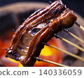 Charcoal-grilled eel 140336059