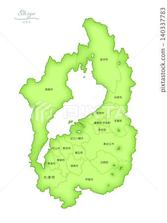 滋賀縣:日本三維地圖系列。 (城市、城鎮和鄉村,日語)滋賀縣,日本 滋賀縣:日本三維地圖系列。 (城市、城鎮和鄉村,日語)滋賀縣,日本 140337783