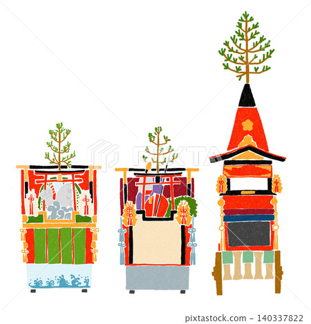 只園祭:戀山、鈴鹿山、南觀音山 只園祭:戀山、鈴鹿山、南觀音山 140337822