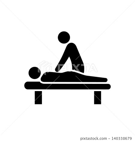 Massage Therapy Treatment Icon Massage Therapy Treatment Icon 140338679