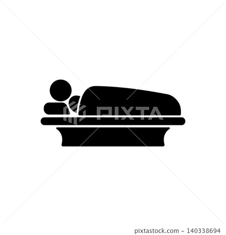 Patient Treatment Bed Icon Patient Treatment Bed Icon 140338694