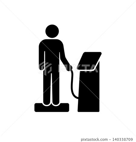 Body Composition Scale Icon 140338709