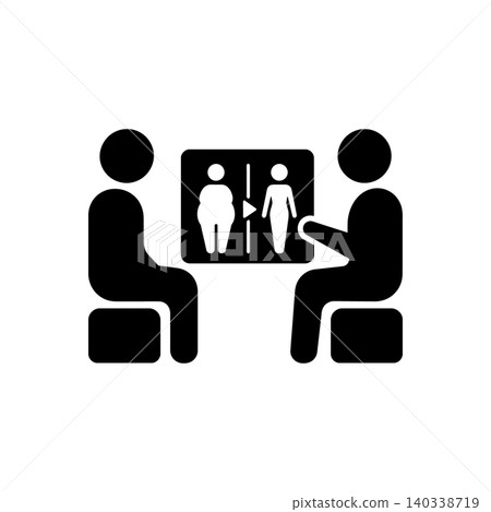 Weight Loss Consultation Icon 140338719