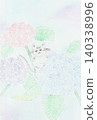 Cats and Hydrangeas 02 140338996