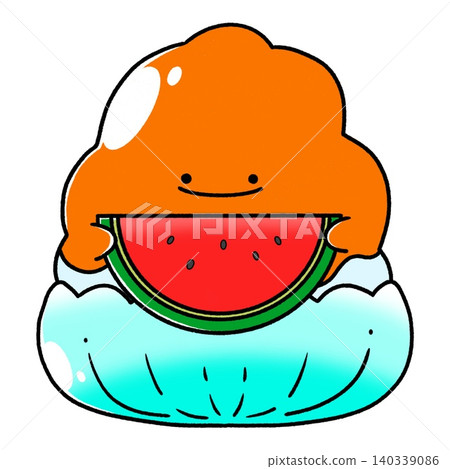 Cool shaved ice | Watermelon hug Cool shaved ice | Watermelon hug 140339086