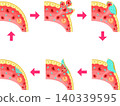 Schematic diagram of the process from vascular injury to hemostasis, blood coagulation, and vascular repair. 140339595