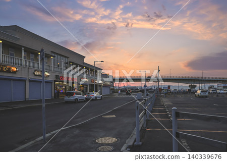 April 26 2026 Hakodate Morning Market streets quiet before dawn opening April 26 2026 Hakodate Morning Market streets quiet before dawn opening 140339676