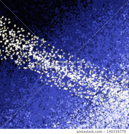 A background material featuring a gradient and star pattern reminiscent of Japanese paper or a galaxy. 140339779
