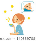 趁著寶寶睡覺，媽媽們可以喘口氣。 140339788