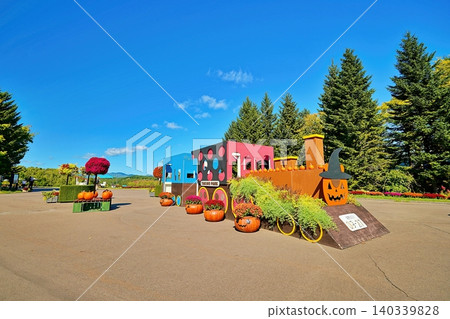 Scenery of Takino Suzuran Hillside National Park Scenery of Takino Suzuran Hillside National Park 140339828