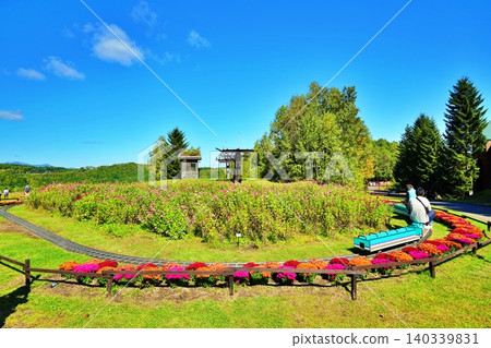 Scenery of Takino Suzuran Hillside National Park Scenery of Takino Suzuran Hillside National Park 140339831