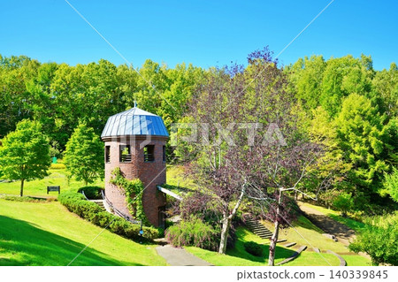 Scenery of Takino Suzuran Hillside National Park 140339845