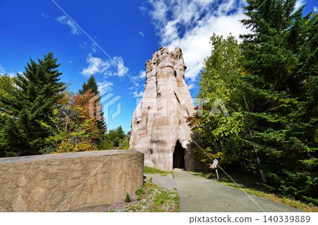 Scenery of Takino Suzuran Hillside National Park Scenery of Takino Suzuran Hillside National Park 140339889