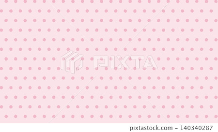 Hand-drawn polka dot background, pink Hand-drawn polka dot background, pink 140340287