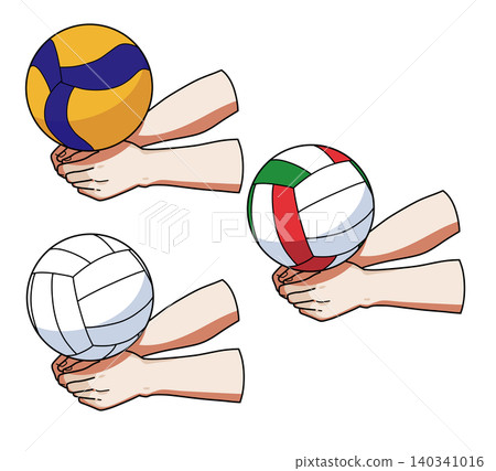 Volleyball receiving Volleyball receiving 140341016