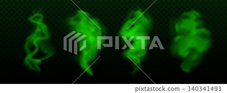 Green toxic smoke with bad smell, magic mist Green toxic smoke with bad smell, magic mist 140341493