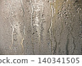 Condensation and water droplet texture on window glass Condensation and water droplet texture on window glass 140341505